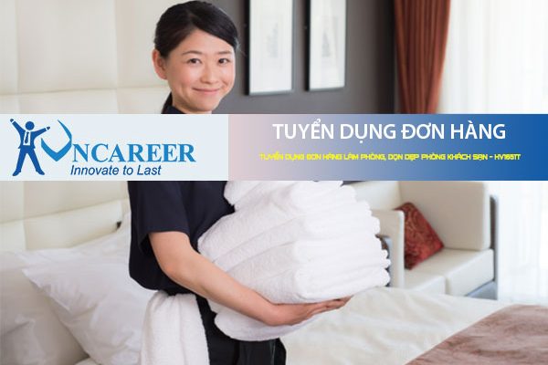 Tuyển dụng đơn hàng làm phòng, dọn dẹp phòng khách sạn – HV1651T